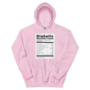 ExpressionMed Diabetic Nutrition Facts Label Unisex Hoodie  Nutrition Insights,  