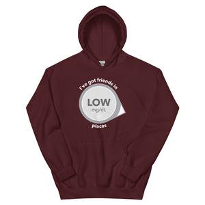 ExpressionMed Low Places Unisex Hoodie