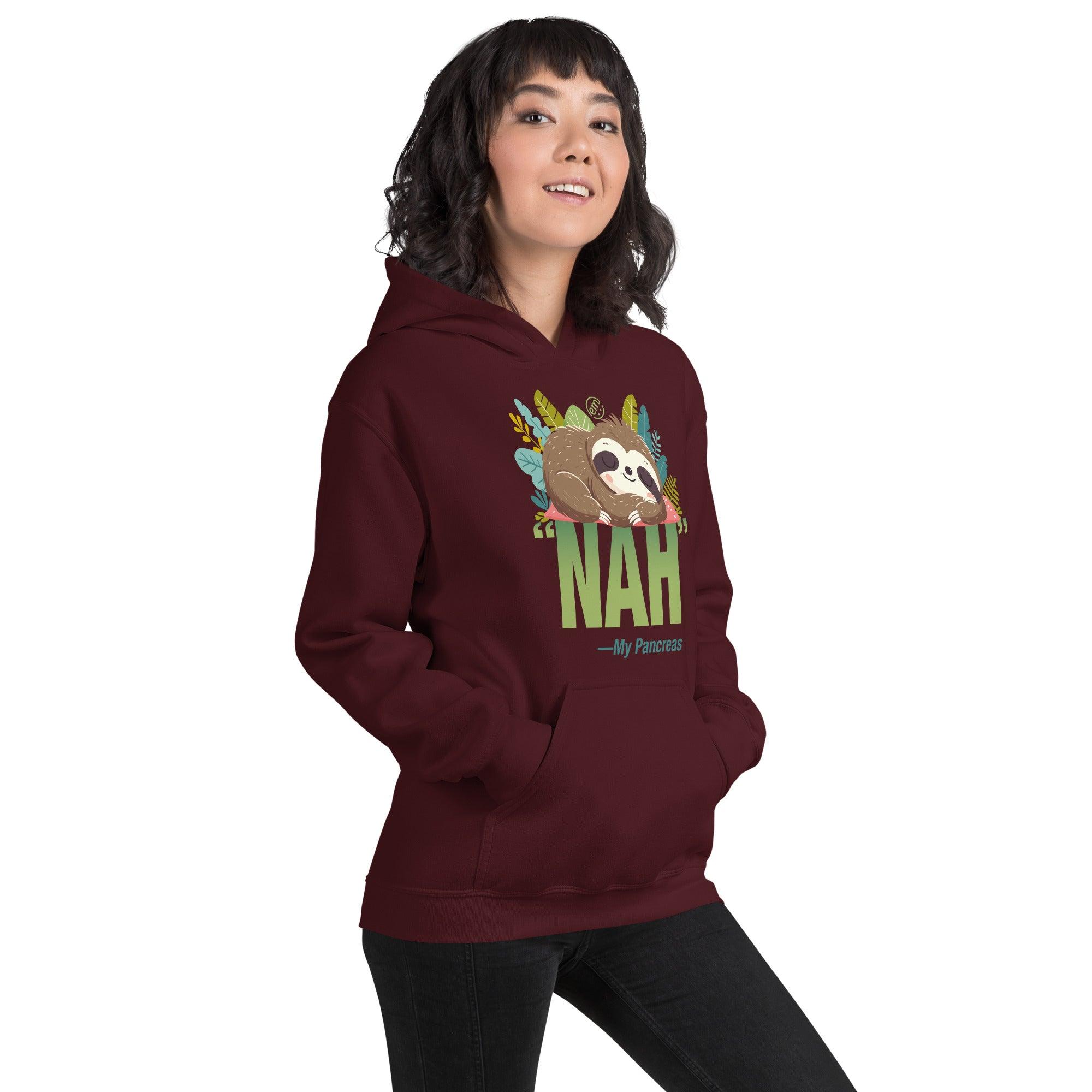 ExpressionMed NAH Sloth Unisex Hoodie