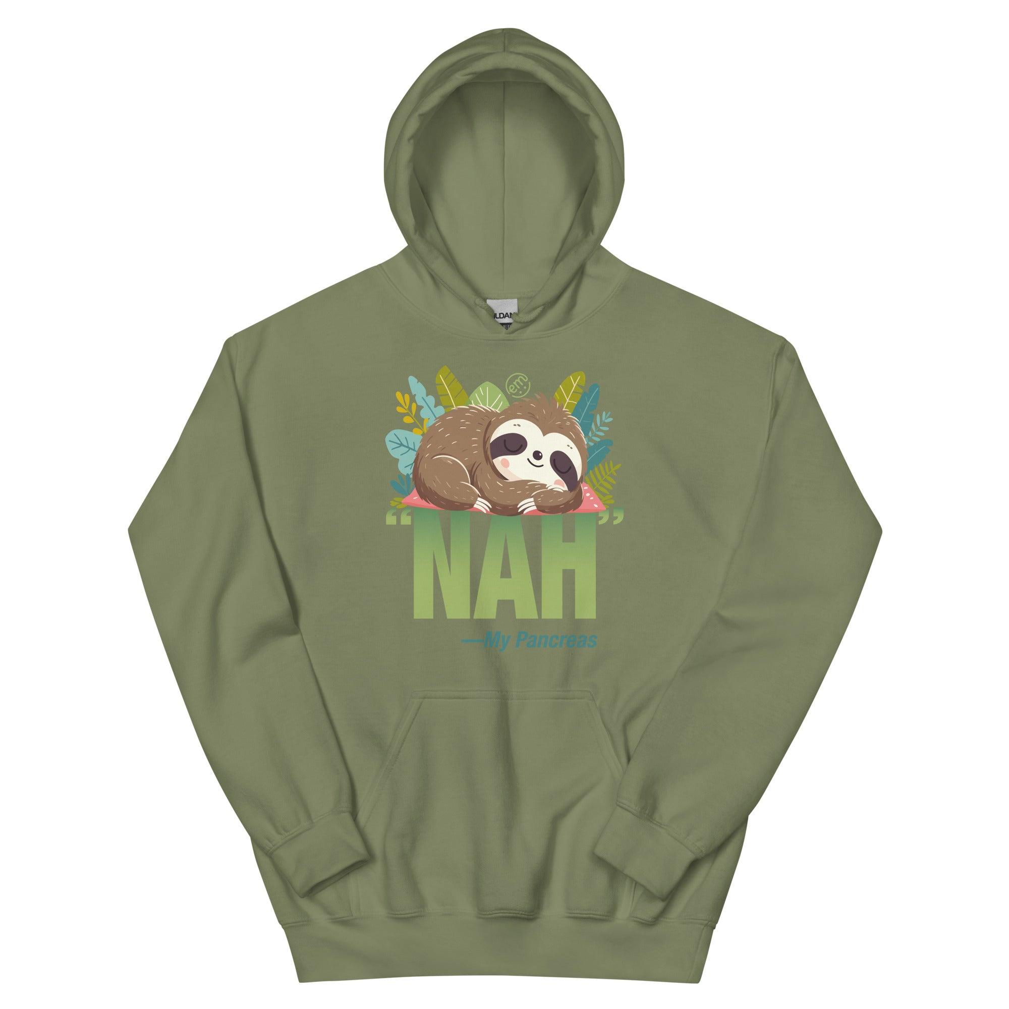 ExpressionMed NAH Sloth Unisex Hoodie