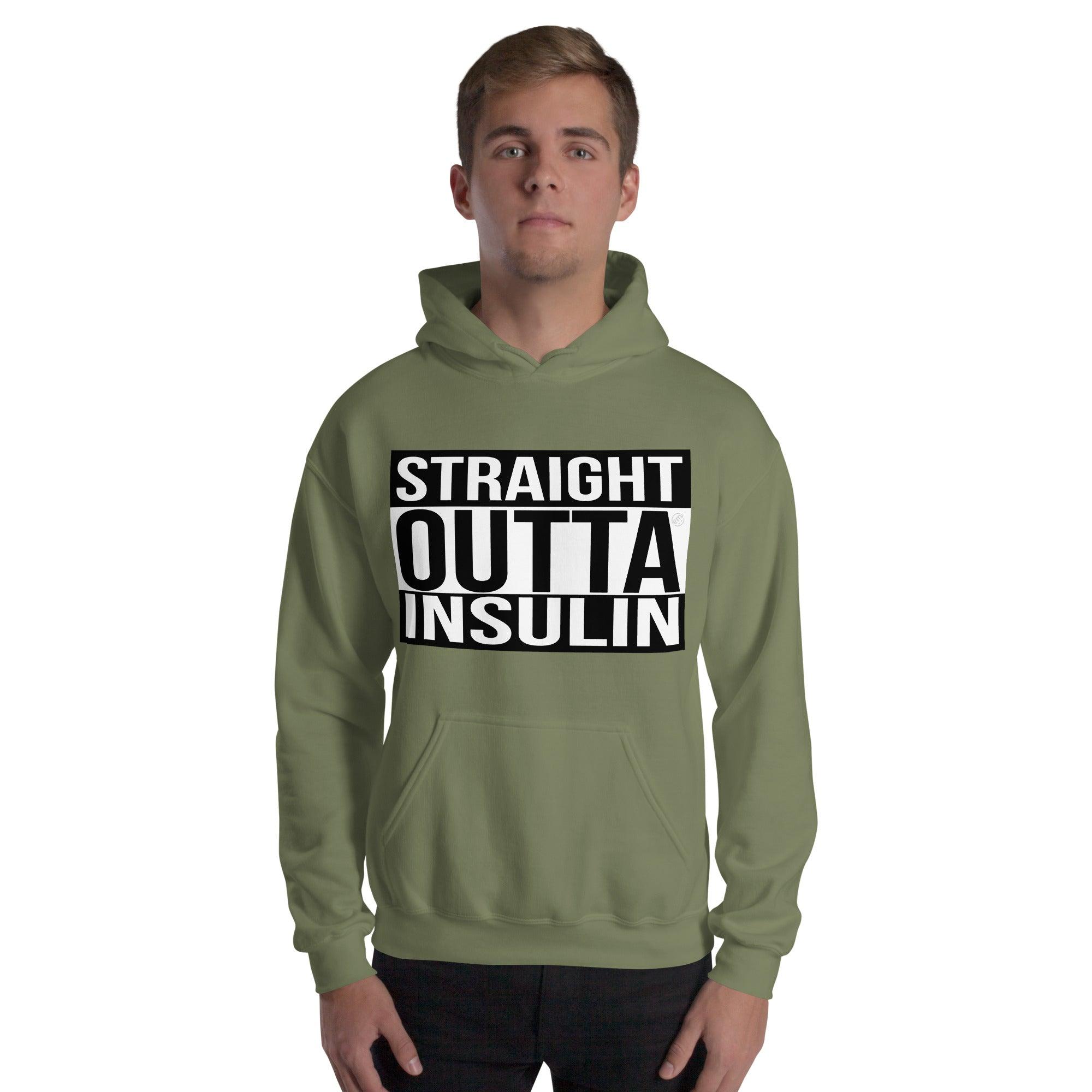 ExpressionMed Straight Outta Insulin Unisex Hoodie