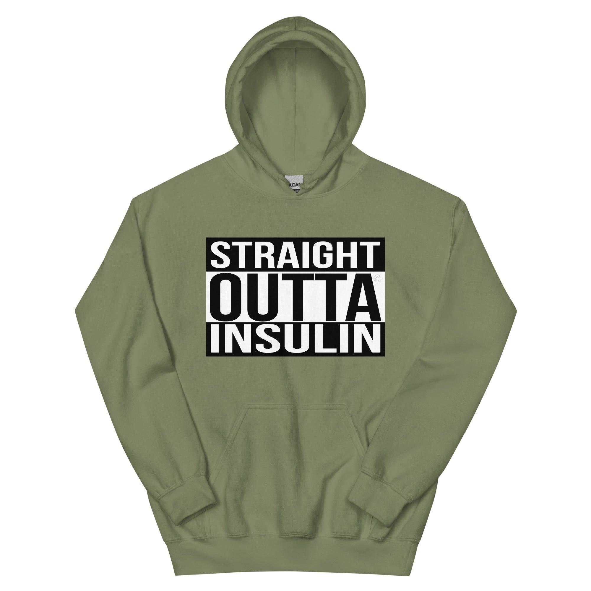 ExpressionMed Straight Outta Insulin Unisex Hoodie