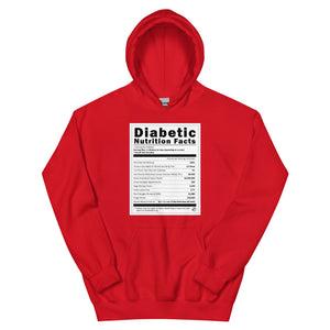 ExpressionMed Diabetic Nutrition Facts Label Unisex Hoodie  Portion Insights,  