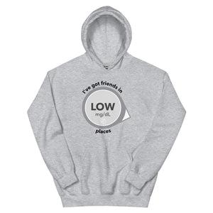 ExpressionMed Low Places Unisex Hoodie