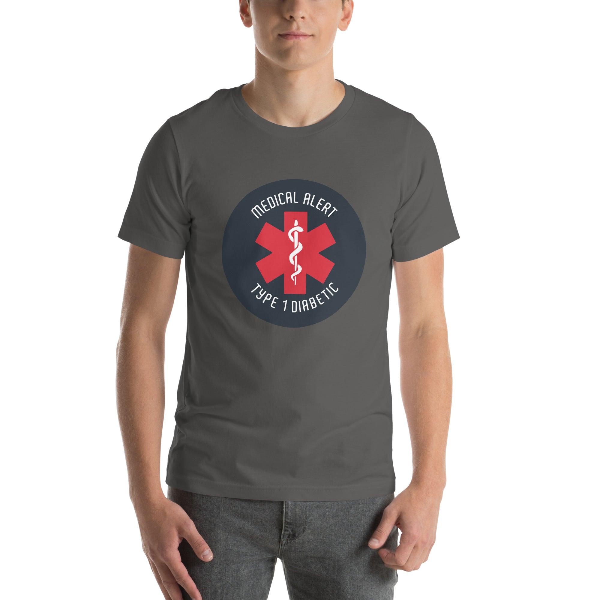 ExpressionMed Type 1 Diabetic Alert Unisex t-shirt