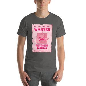 ExpressionMed Wanted Poster in Pink Unisex t-shirt