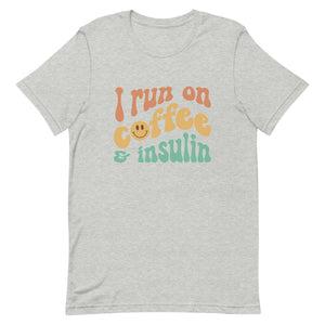 ExpressionMed Coffee and Insulin Unisex t-shirt