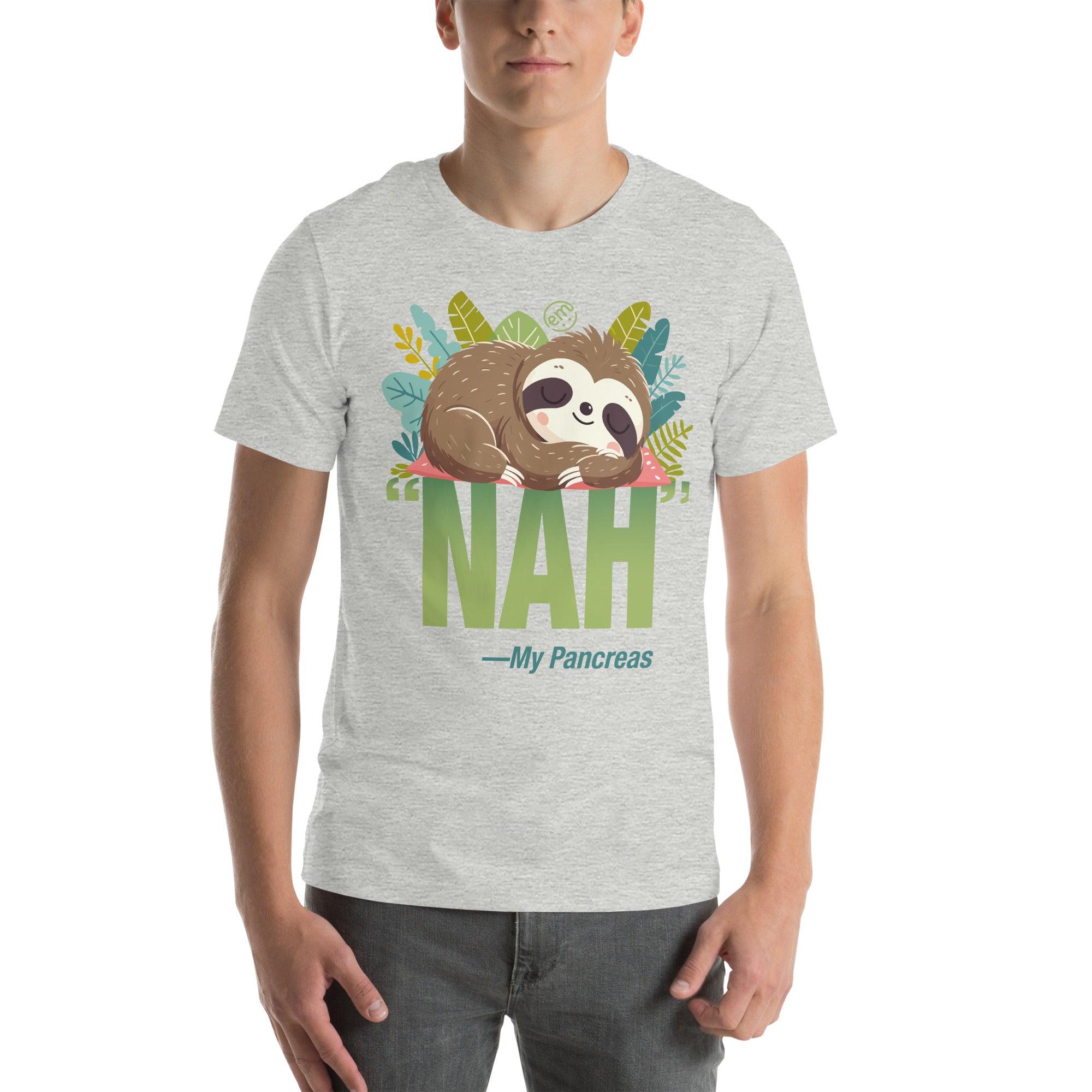 ExpressionMed NAH Sloth Unisex t-shirt