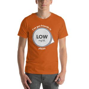 ExpressionMed Low Places Unisex t-shirt