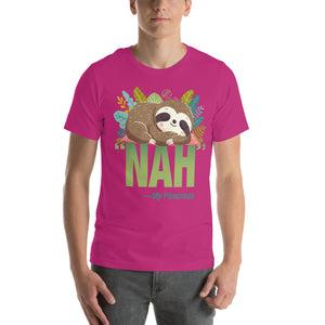 ExpressionMed NAH Sloth Unisex t-shirt