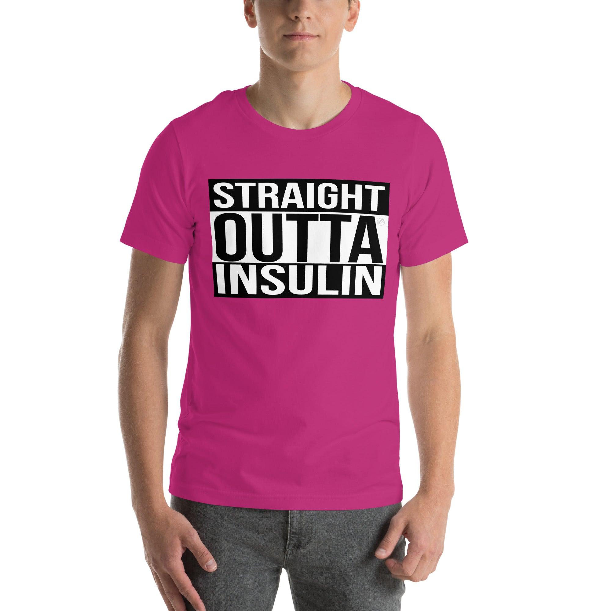 ExpressionMed Straight Outta Insulin Unisex t-shirt