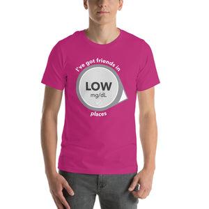 ExpressionMed Low Places Unisex t-shirt