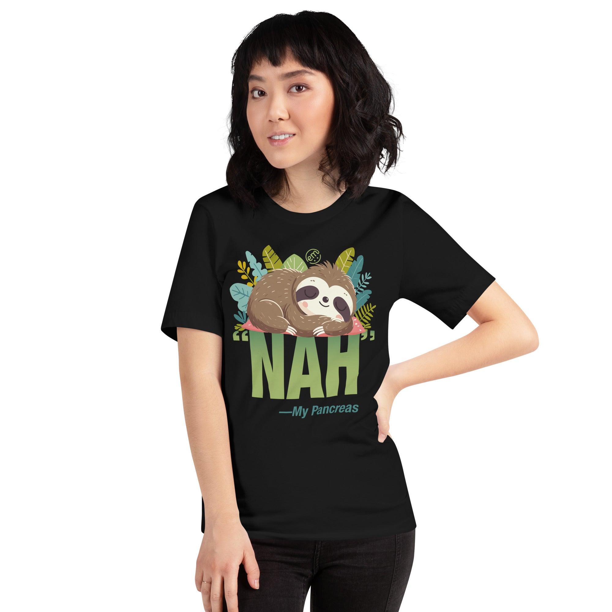 ExpressionMed NAH Sloth Unisex t-shirt