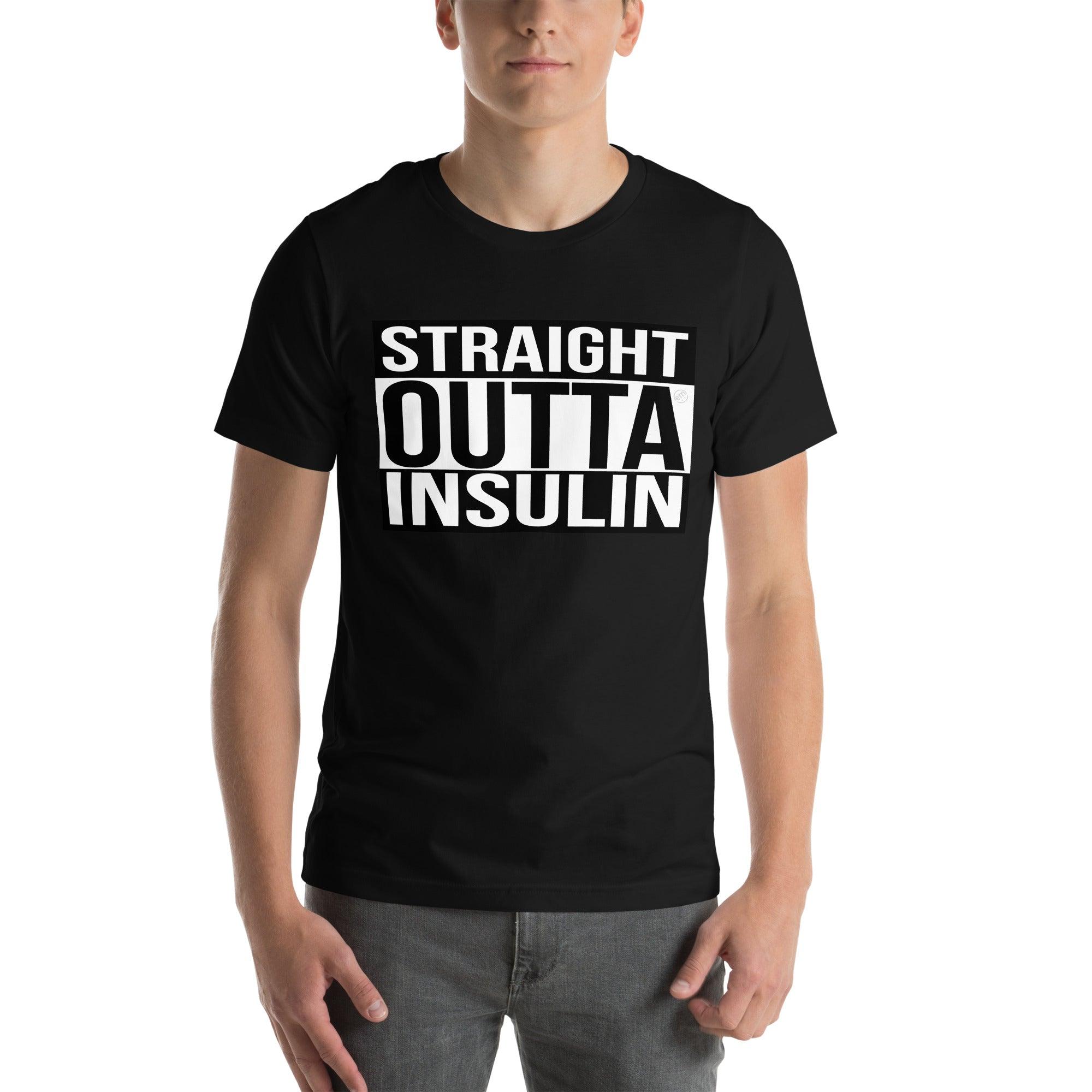 ExpressionMed Straight Outta Insulin Unisex t-shirt