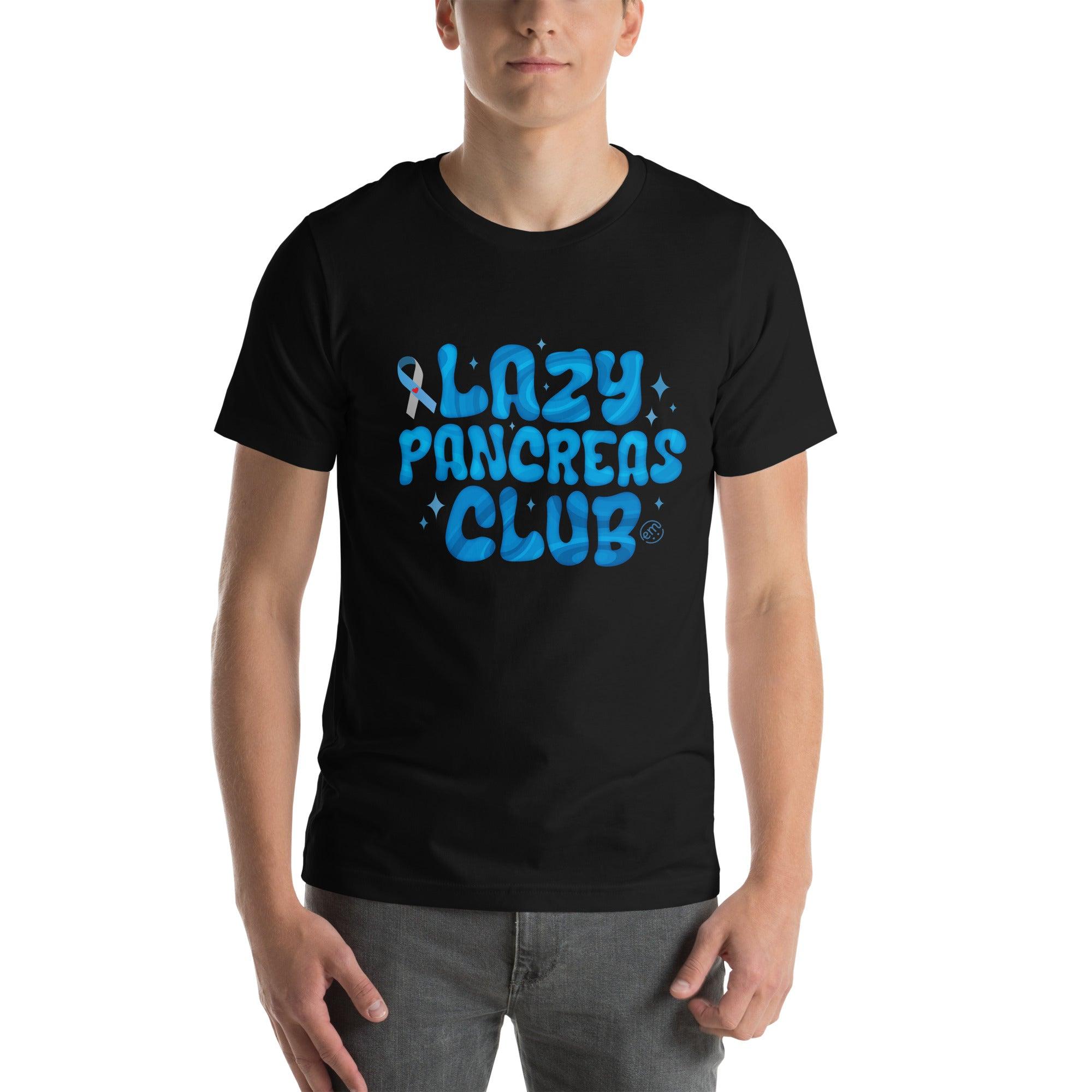 ExpressionMed Lazy Pancreas Club Unisex t-shirt