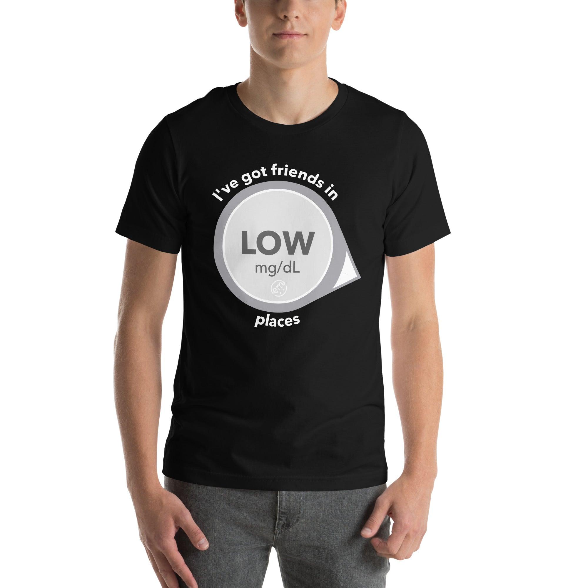 ExpressionMed Low Places Unisex t-shirt