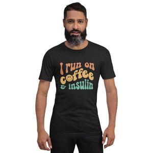 ExpressionMed Coffee and Insulin Unisex t-shirt