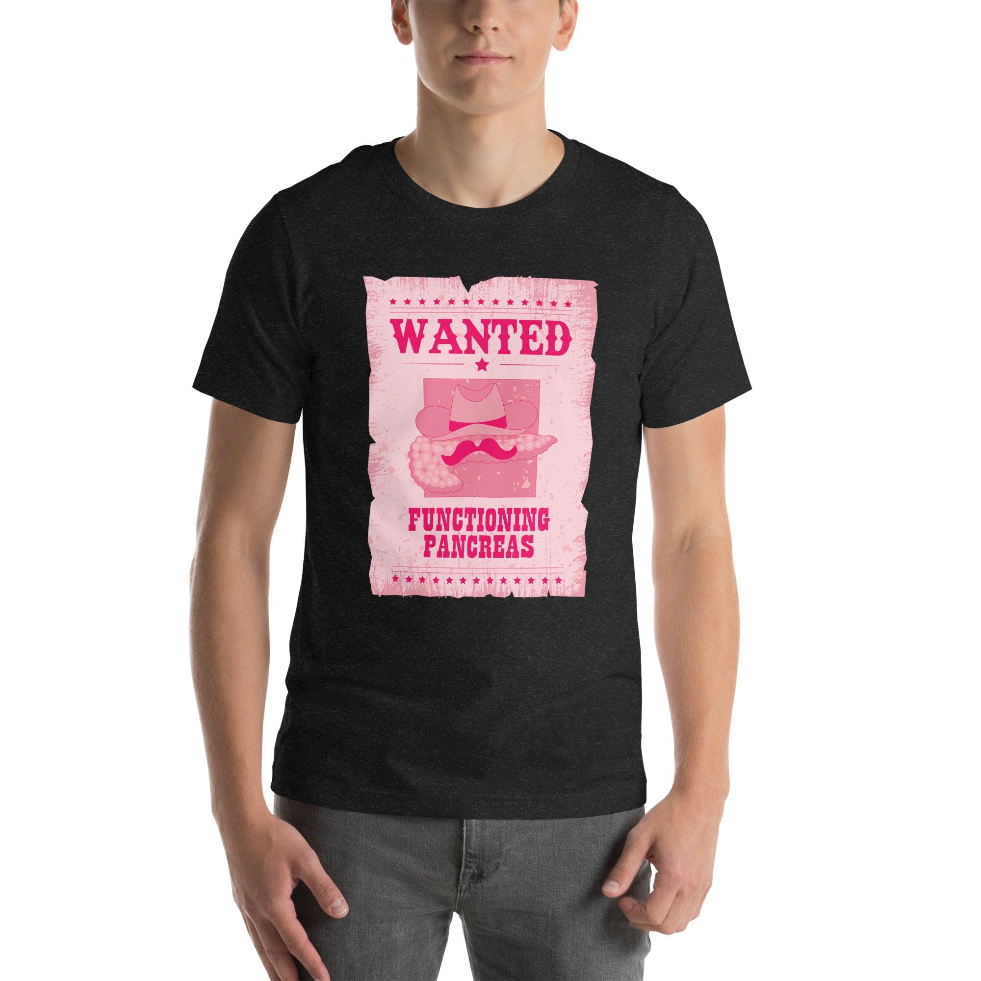 ExpressionMed Wanted Poster in Pink Unisex t-shirt