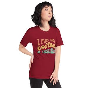 ExpressionMed Coffee and Insulin Unisex t-shirt