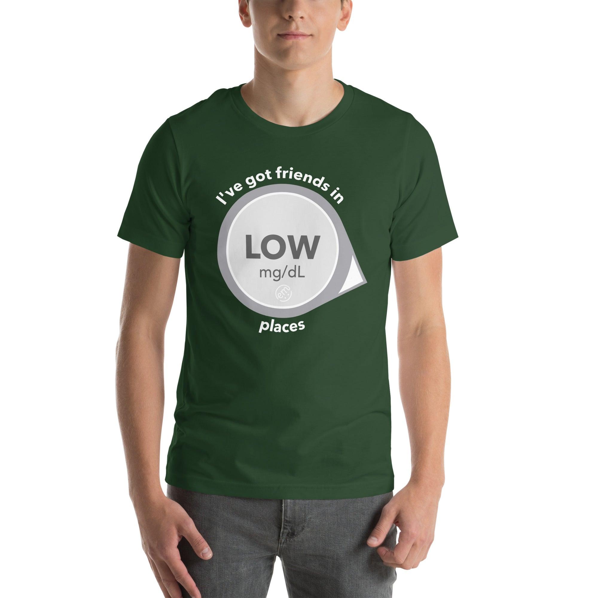 ExpressionMed Low Places Unisex t-shirt