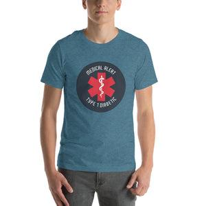 ExpressionMed Type 1 Diabetic Alert Unisex t-shirt