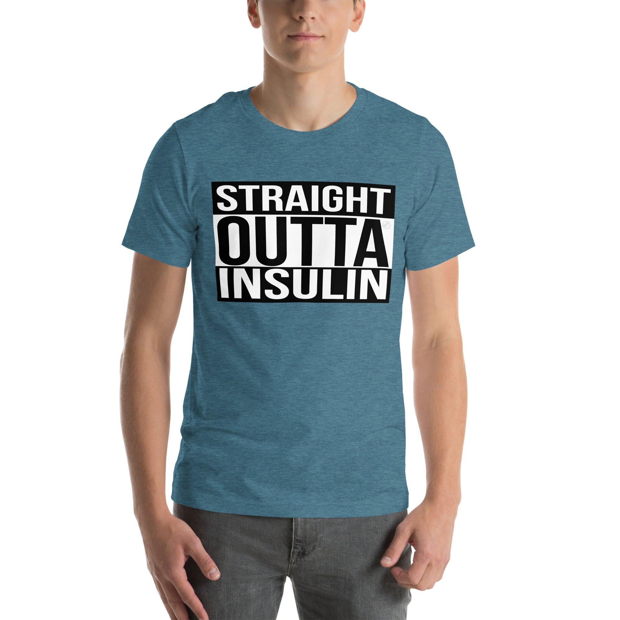 ExpressionMed Straight Outta Insulin Unisex t-shirt