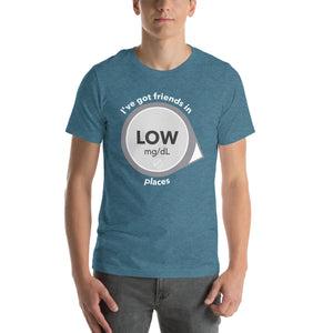 ExpressionMed Low Places Unisex t-shirt