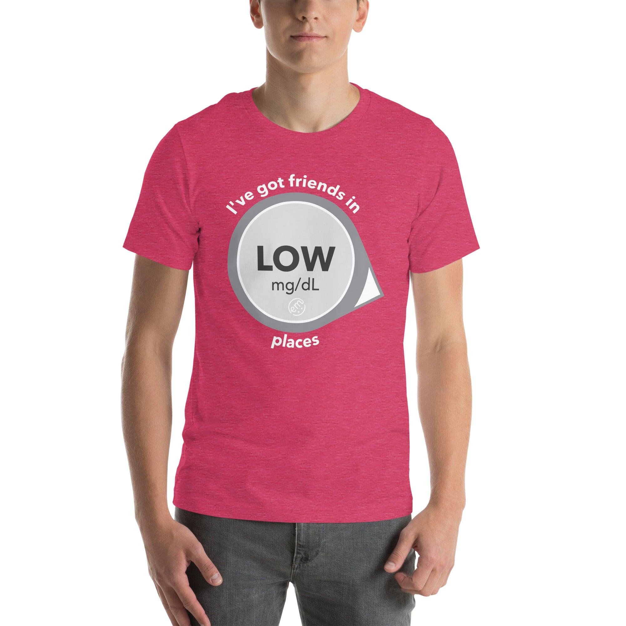 ExpressionMed Low Places Unisex t-shirt