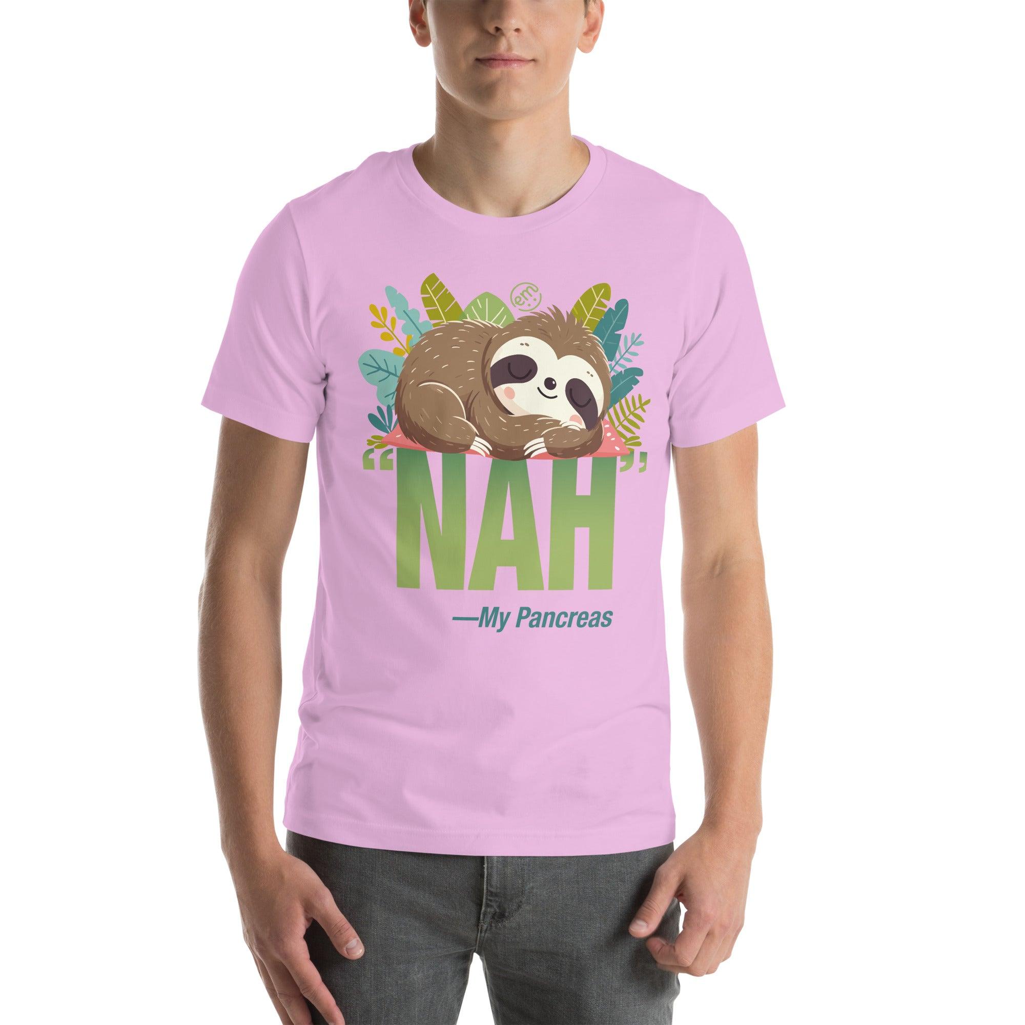 ExpressionMed NAH Sloth Unisex t-shirt