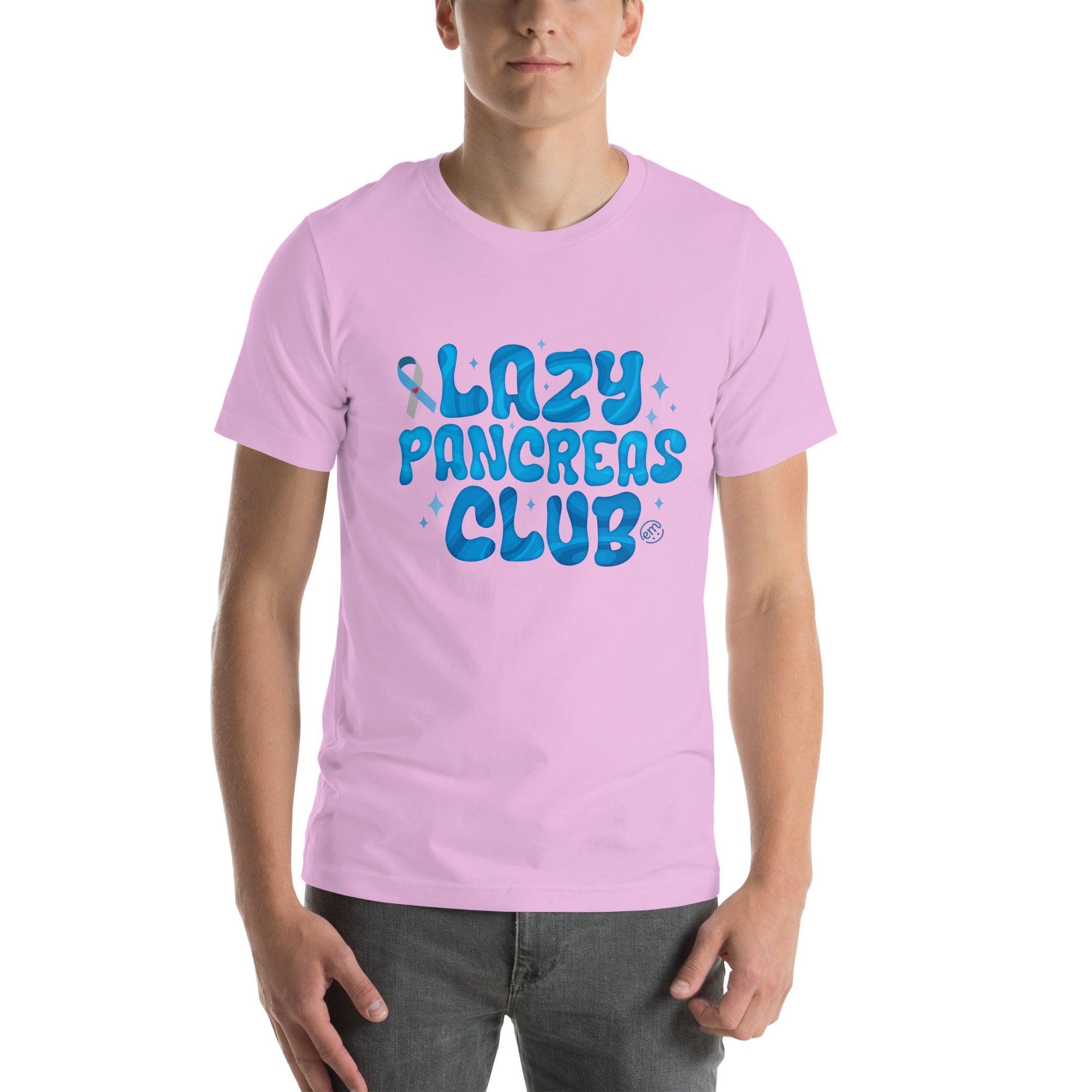 ExpressionMed Lazy Pancreas Club Unisex t-shirt