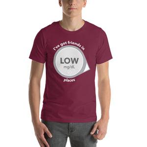 ExpressionMed Low Places Unisex t-shirt