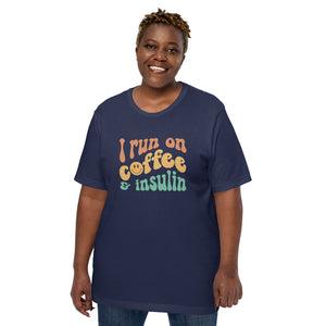 ExpressionMed Coffee and Insulin Unisex t-shirt