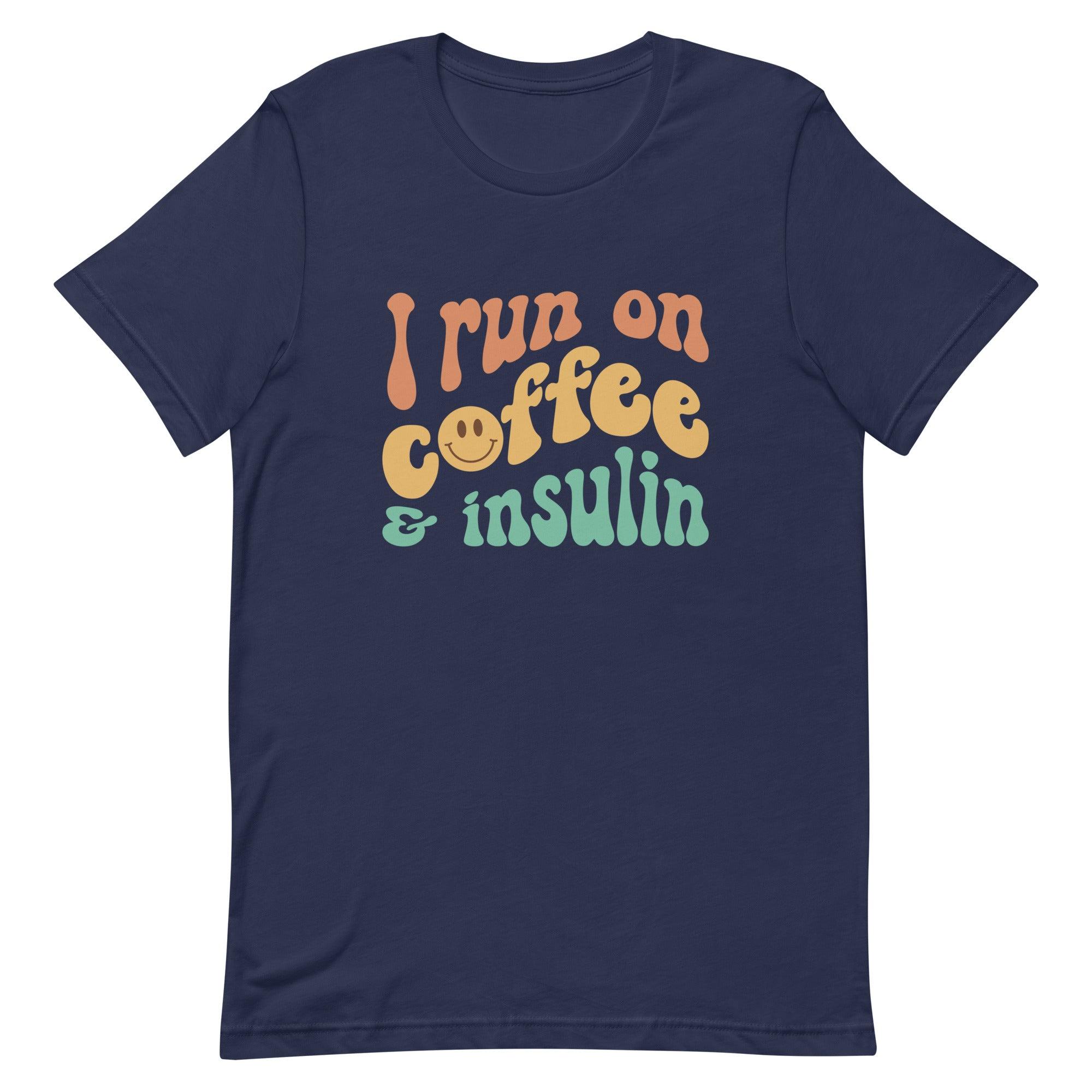 ExpressionMed Coffee and Insulin Unisex t-shirt