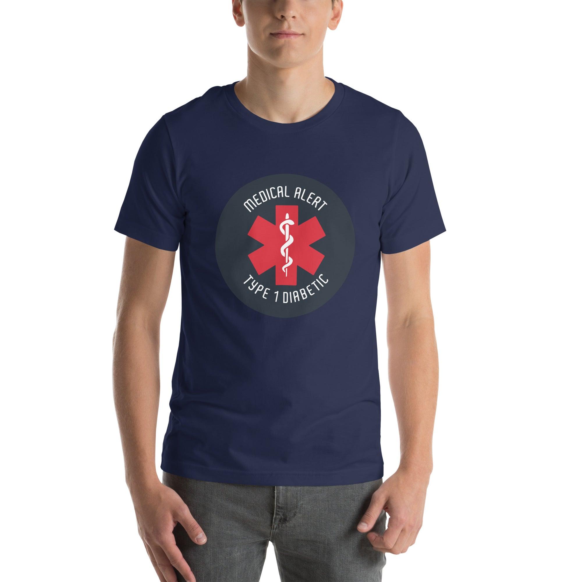 ExpressionMed Type 1 Diabetic Alert Unisex t-shirt