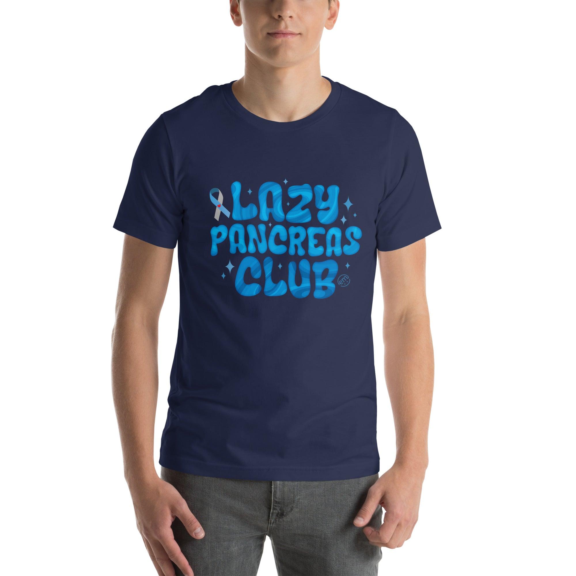 ExpressionMed Lazy Pancreas Club Unisex t-shirt