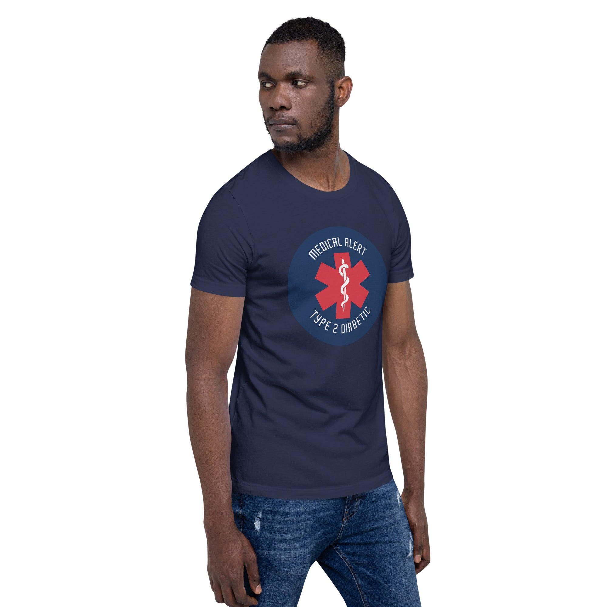 ExpressionMed Type 2 Diabetic Alert Unisex t-shirt