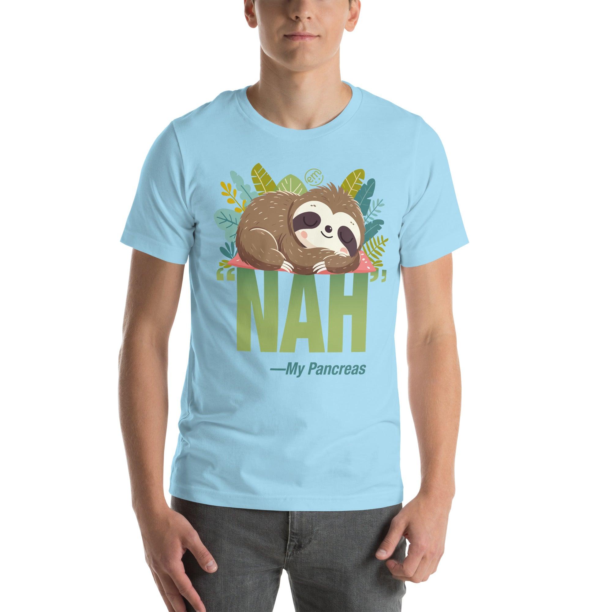 ExpressionMed NAH Sloth Unisex t-shirt