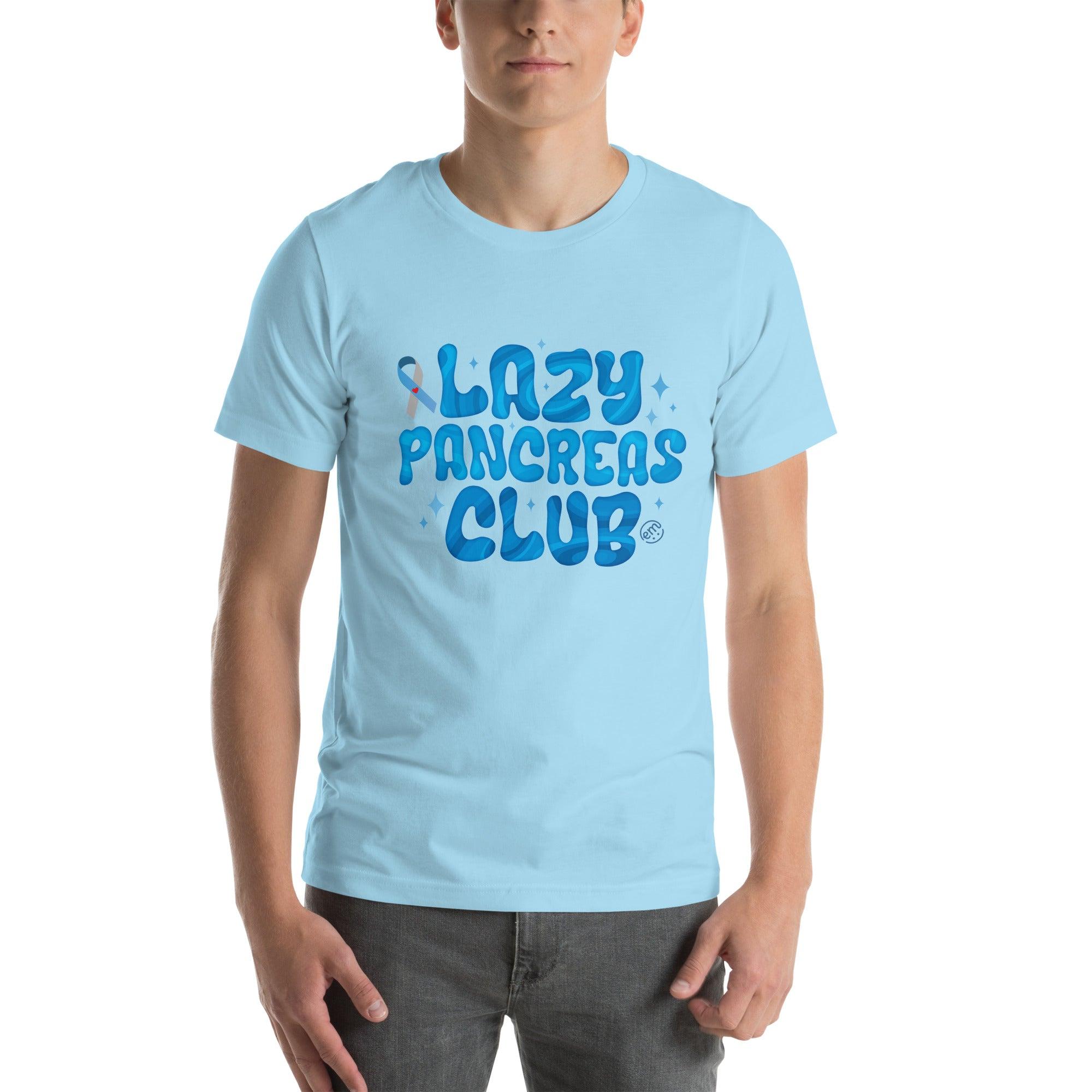 ExpressionMed Lazy Pancreas Club Unisex t-shirt