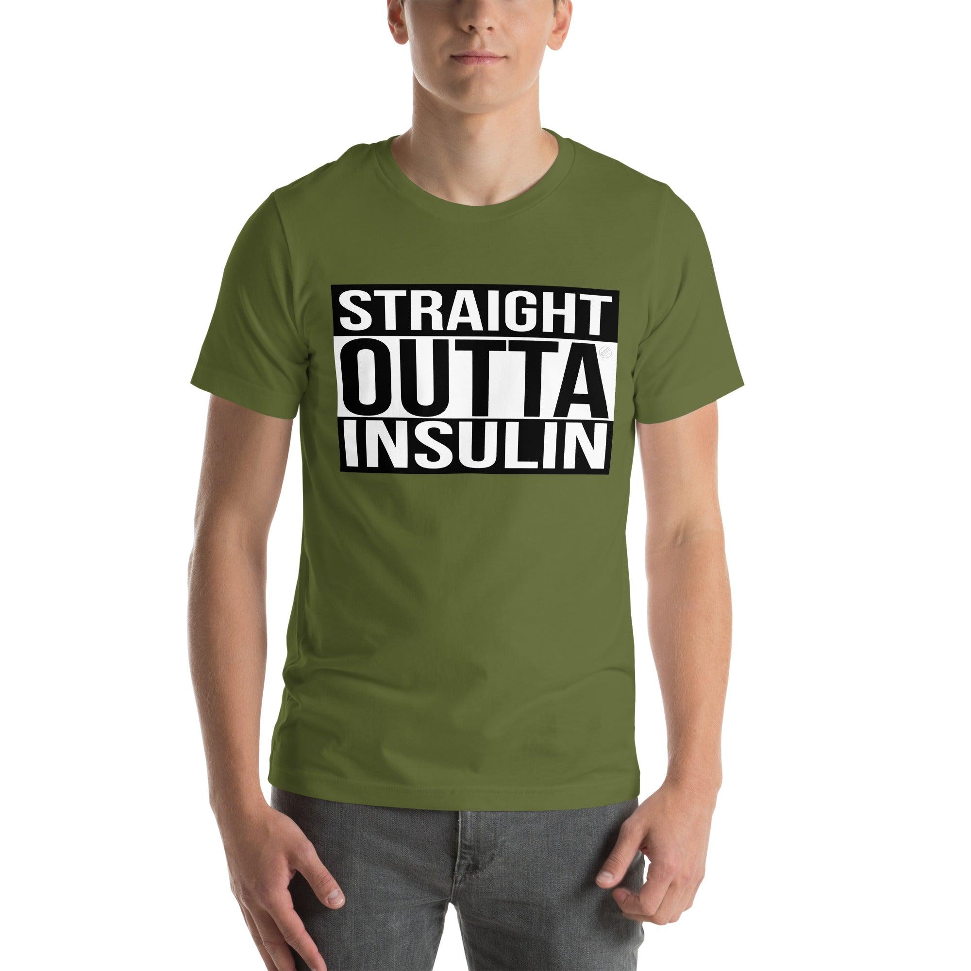 ExpressionMed Straight Outta Insulin Unisex t-shirt