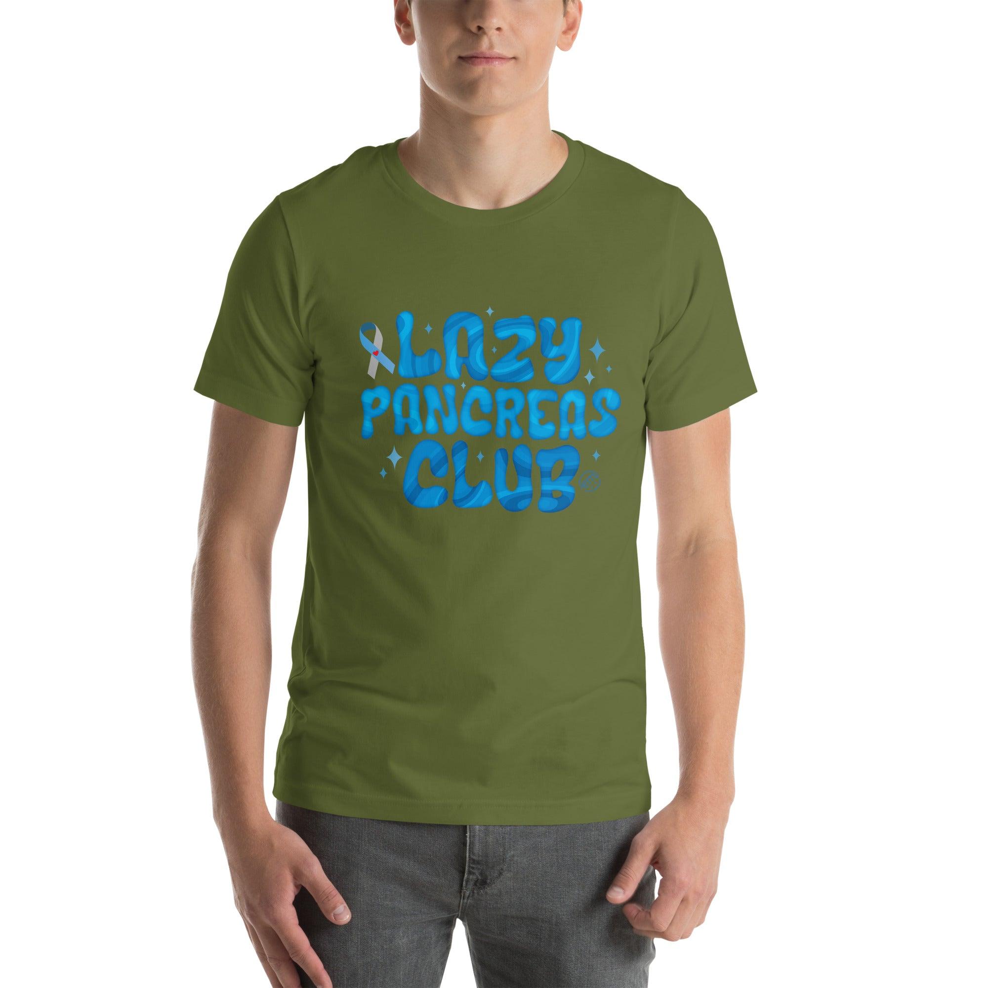 ExpressionMed Lazy Pancreas Club Unisex t-shirt