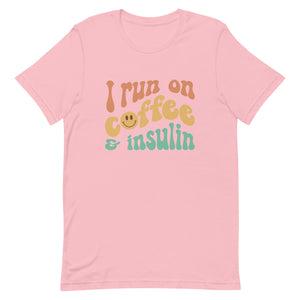 ExpressionMed Coffee and Insulin Unisex t-shirt