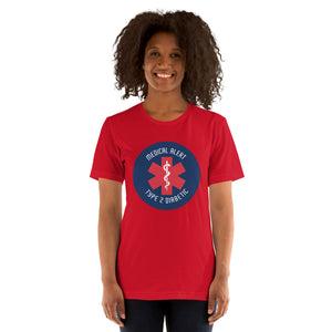 ExpressionMed Type 2 Diabetic Alert Unisex t-shirt