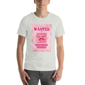 ExpressionMed Wanted Poster in Pink Unisex t-shirt