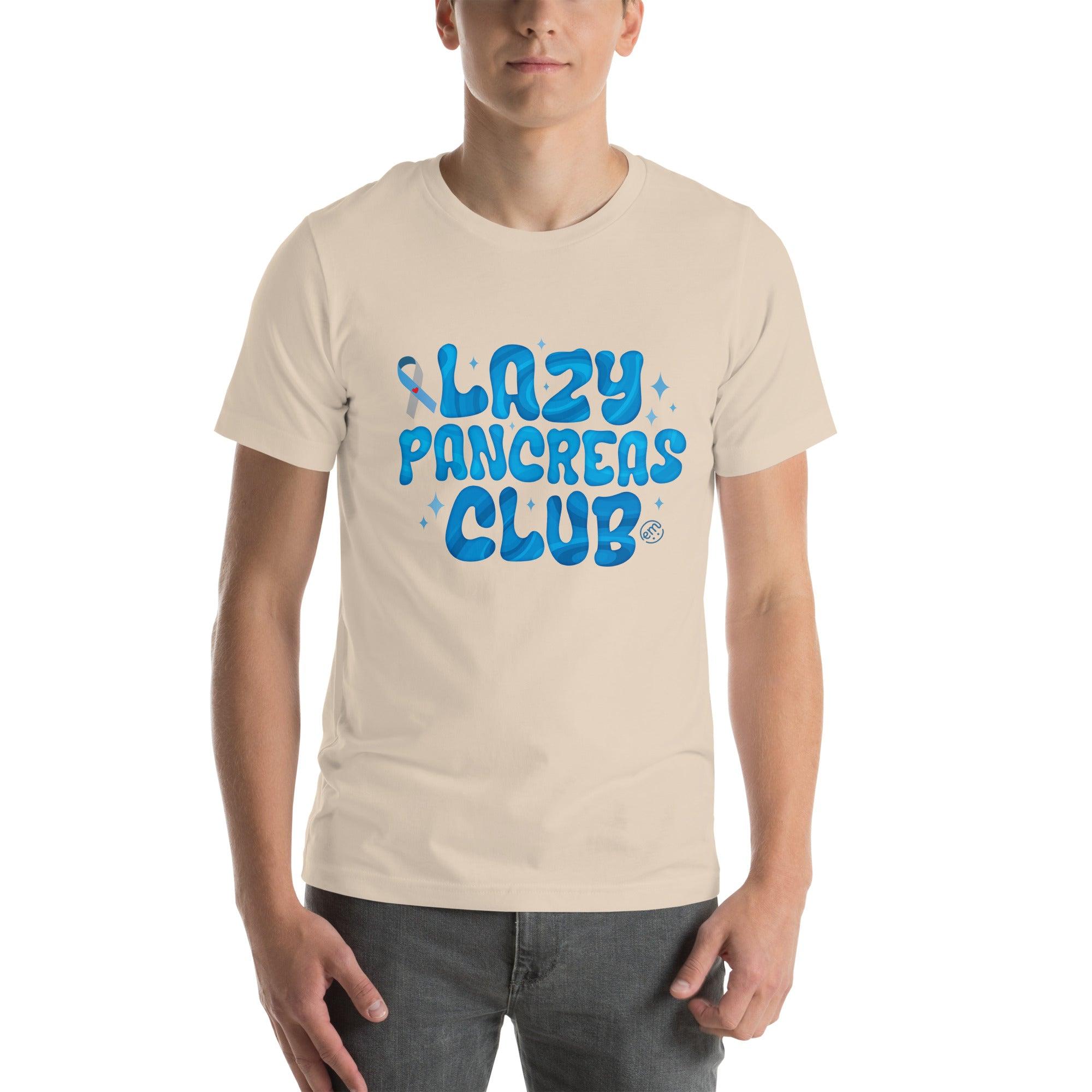 ExpressionMed Lazy Pancreas Club Unisex t-shirt