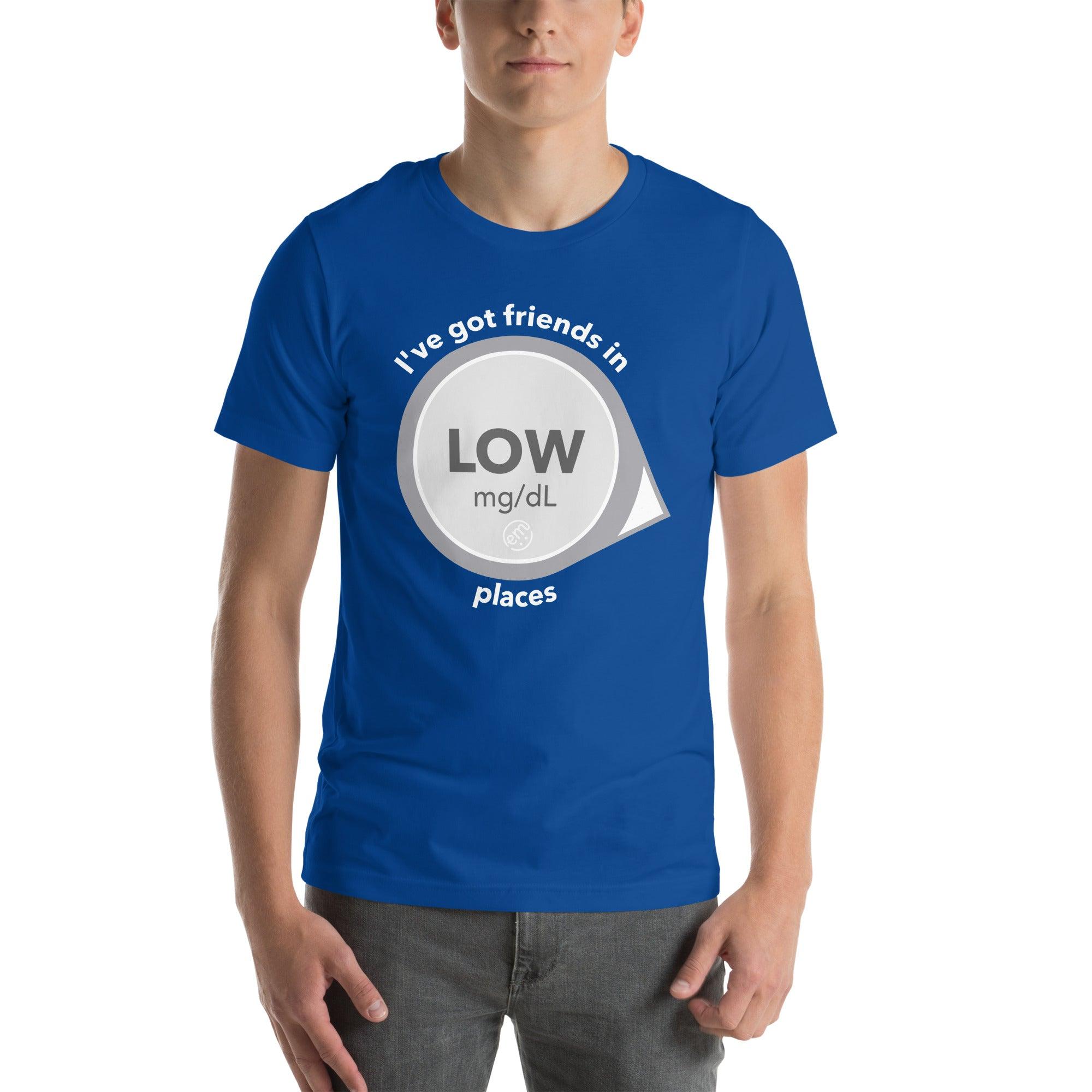 ExpressionMed Low Places Unisex t-shirt