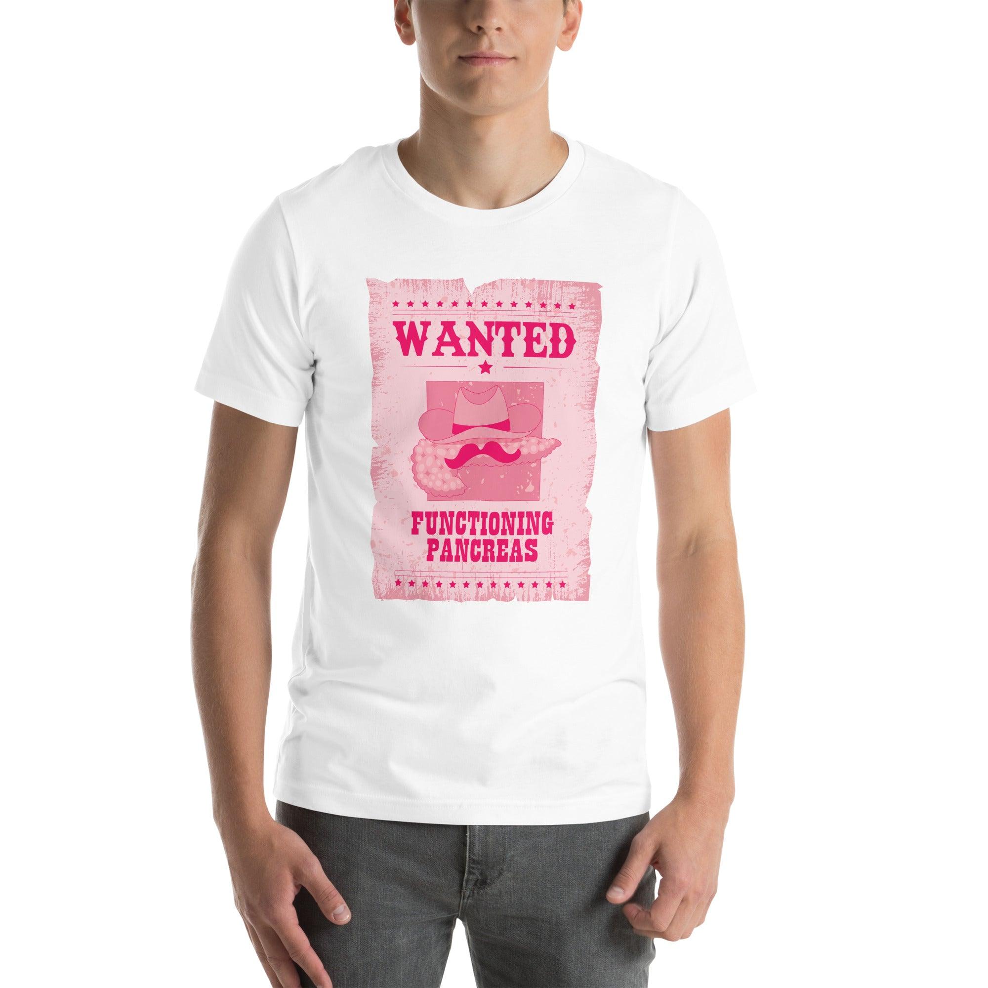 ExpressionMed Wanted Poster in Pink Unisex t-shirt