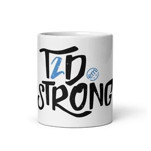 ExpressionMed T2D Strong White glossy mug