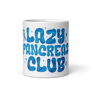 ExpressionMed Lazy Pancreas Club White glossy mug