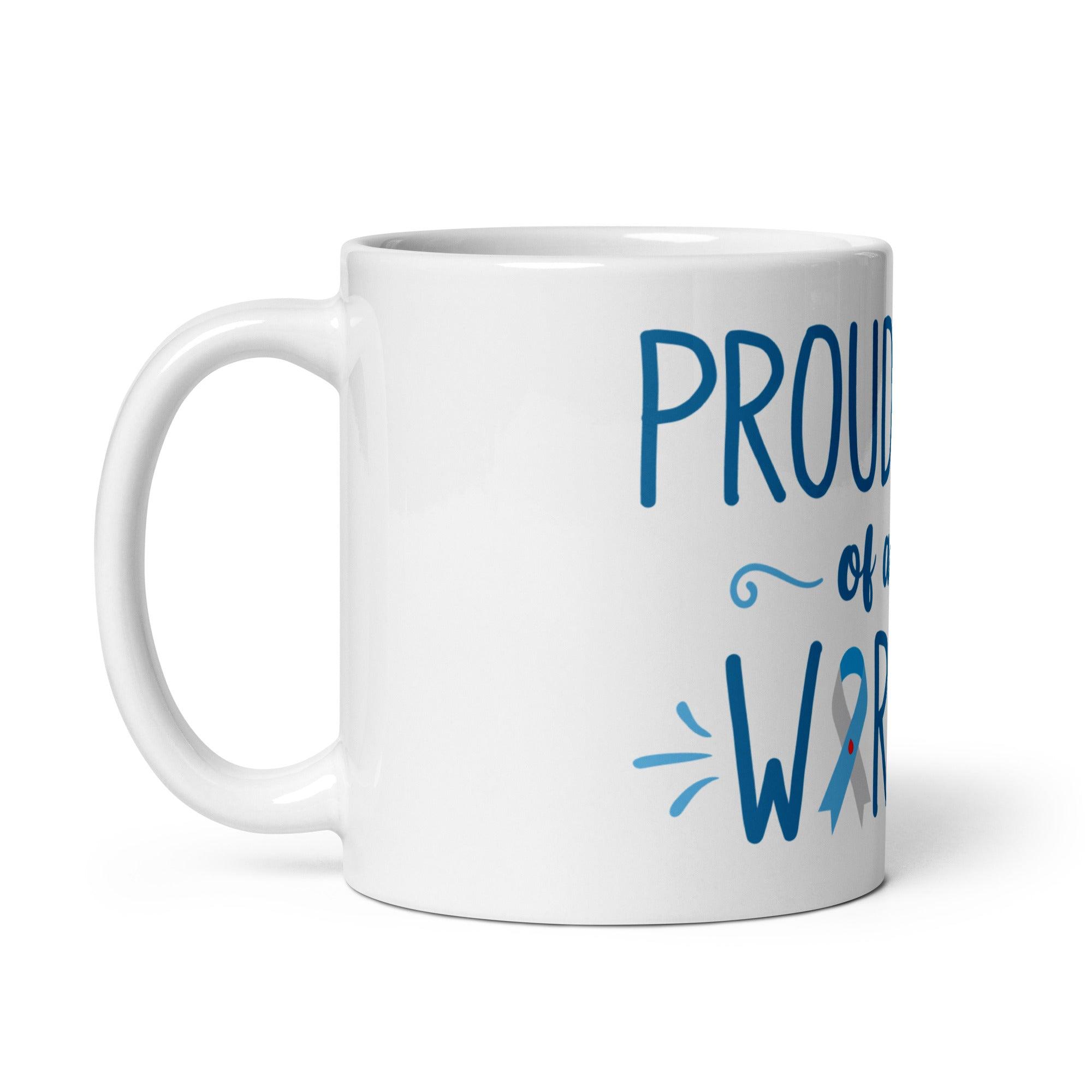 ExpressionMed Proud Mom White glossy mug