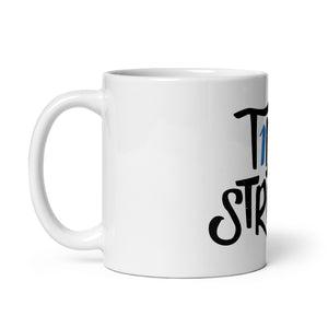 ExpressionMed T1D Strong White glossy mug